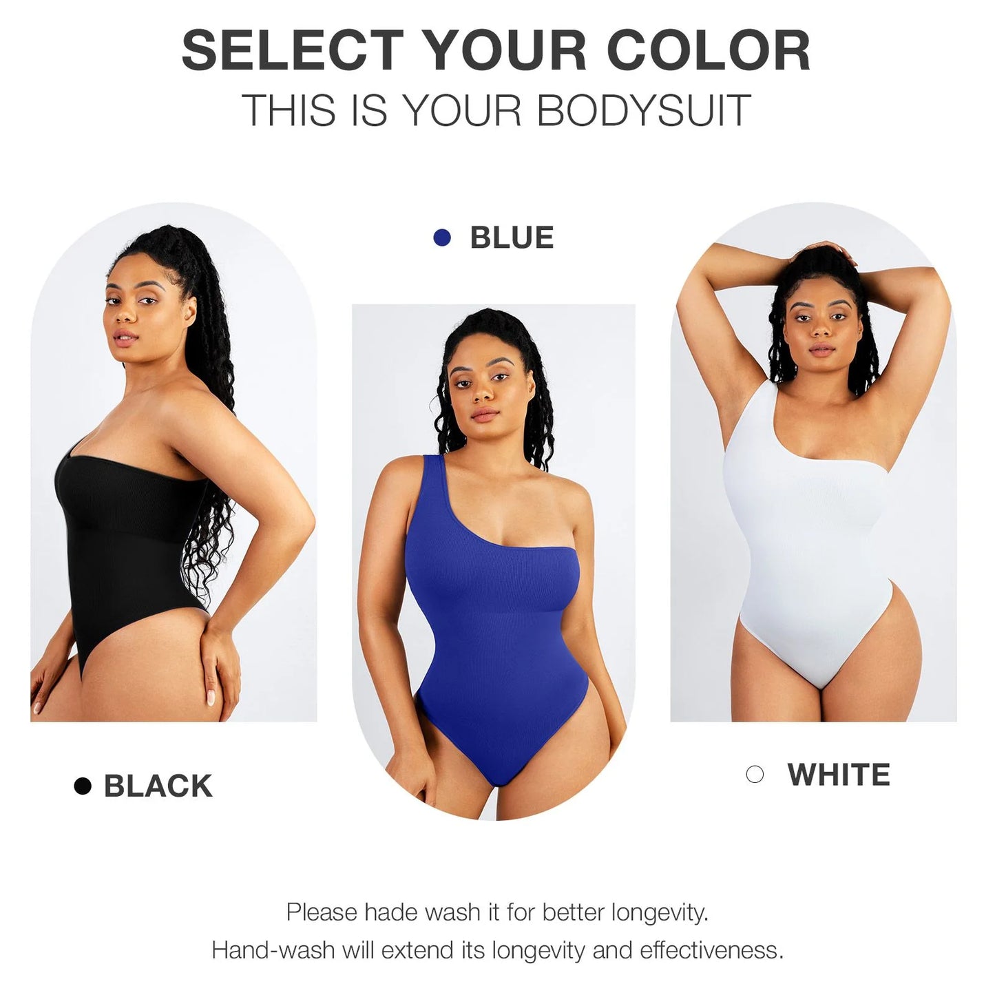 One shoulder bodysuit
