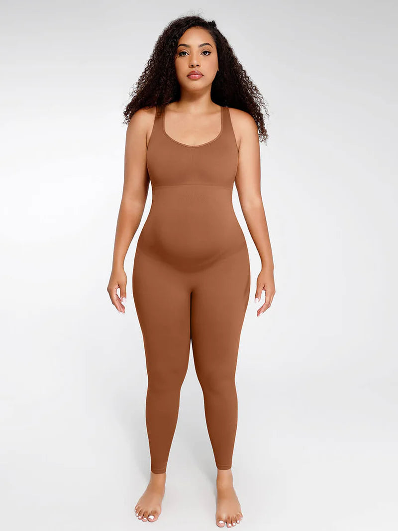 Maternity Back lifting abdominal support jumpsuit