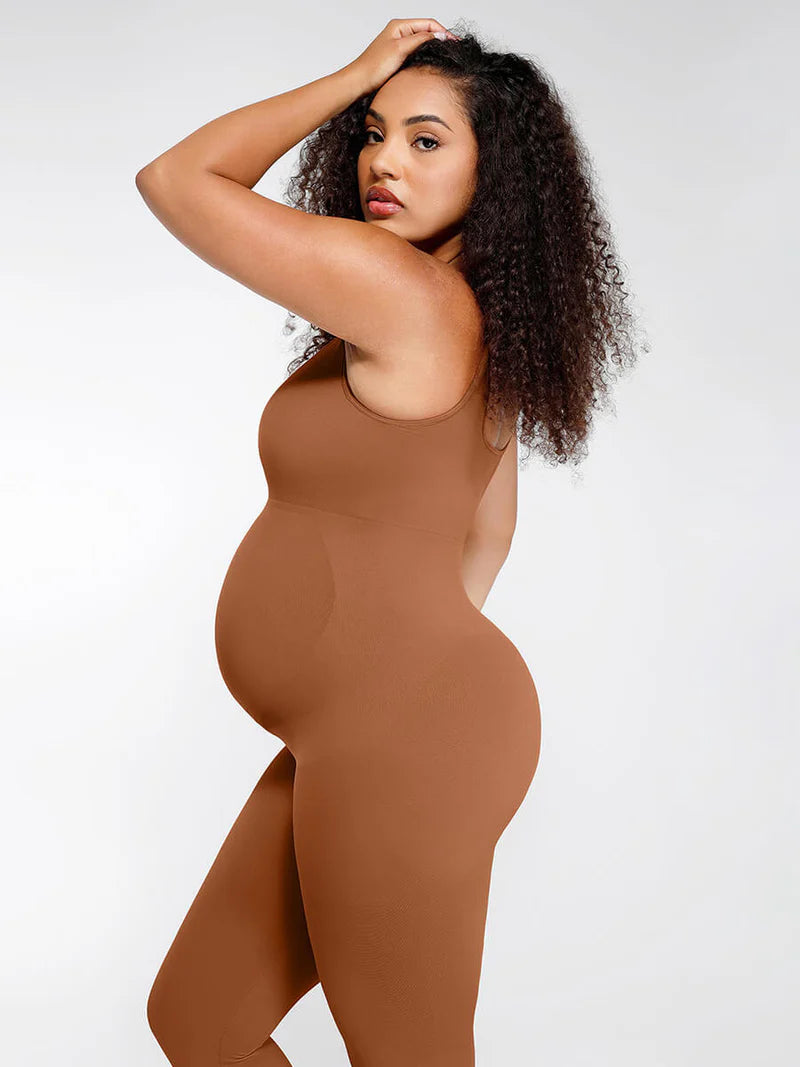 Maternity Back lifting abdominal support jumpsuit