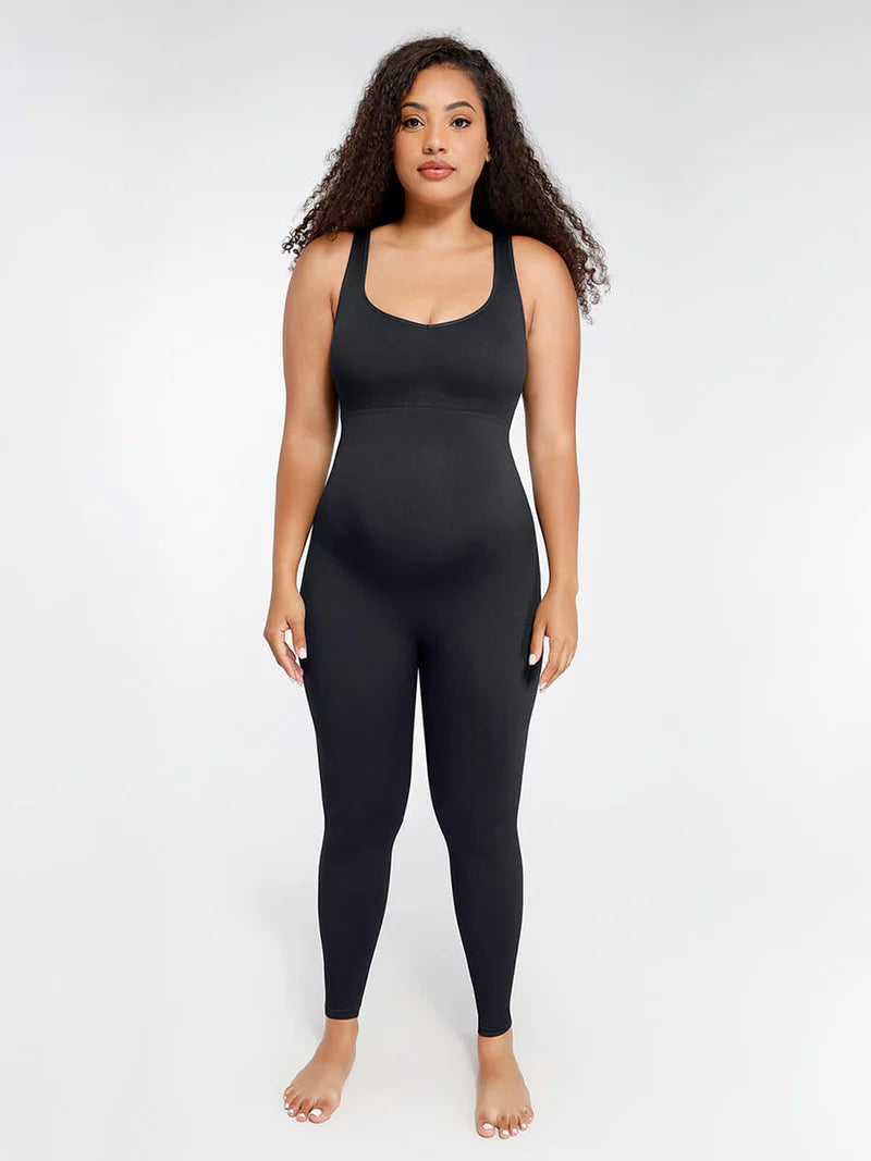 Maternity Back lifting abdominal support jumpsuit