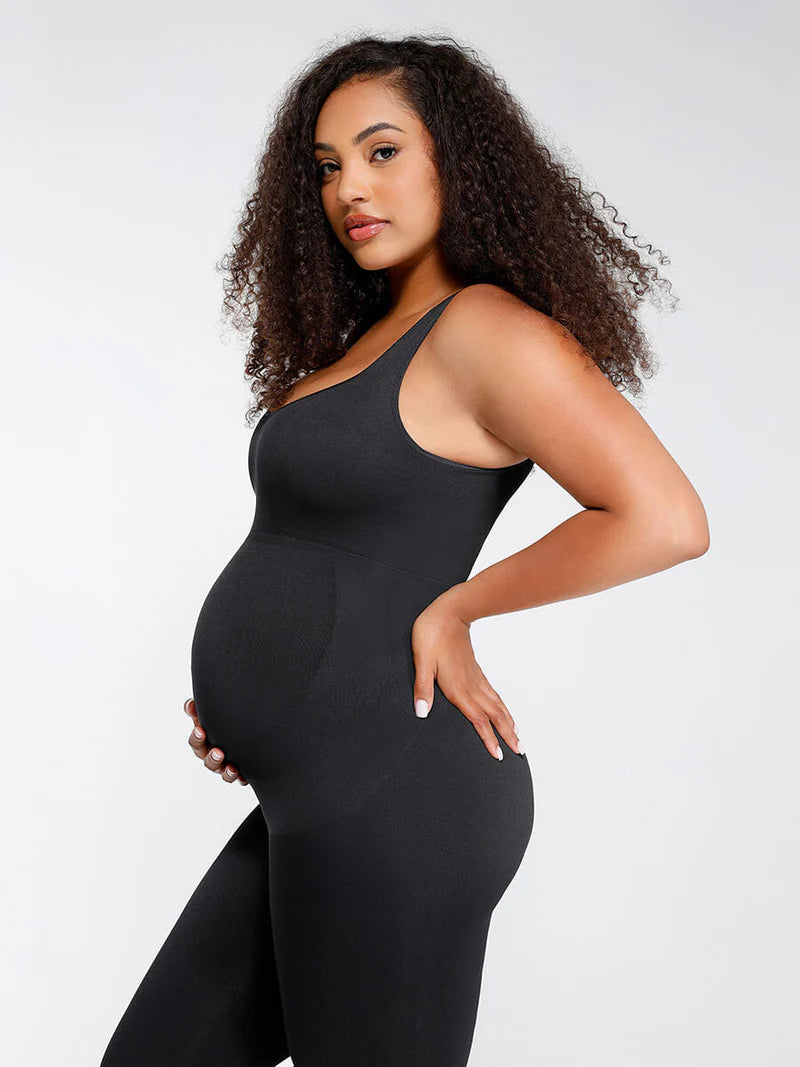 Maternity Back lifting abdominal support jumpsuit