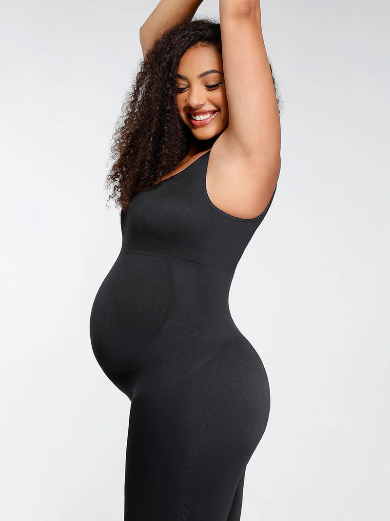 Maternity Back lifting abdominal support jumpsuit