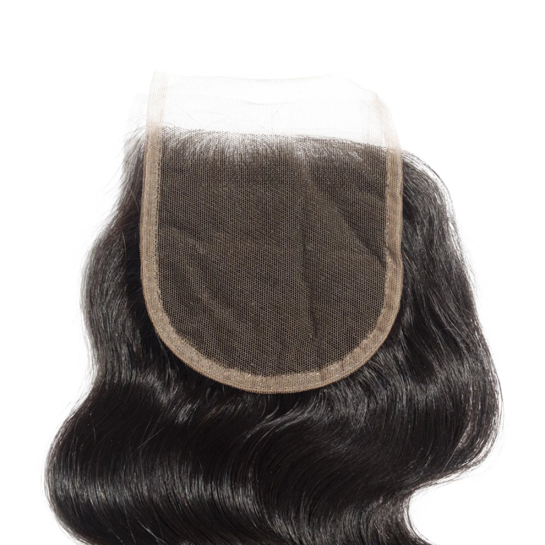 Body wave free parted closure