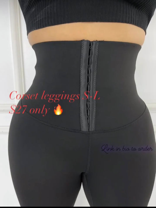 Corset leggings