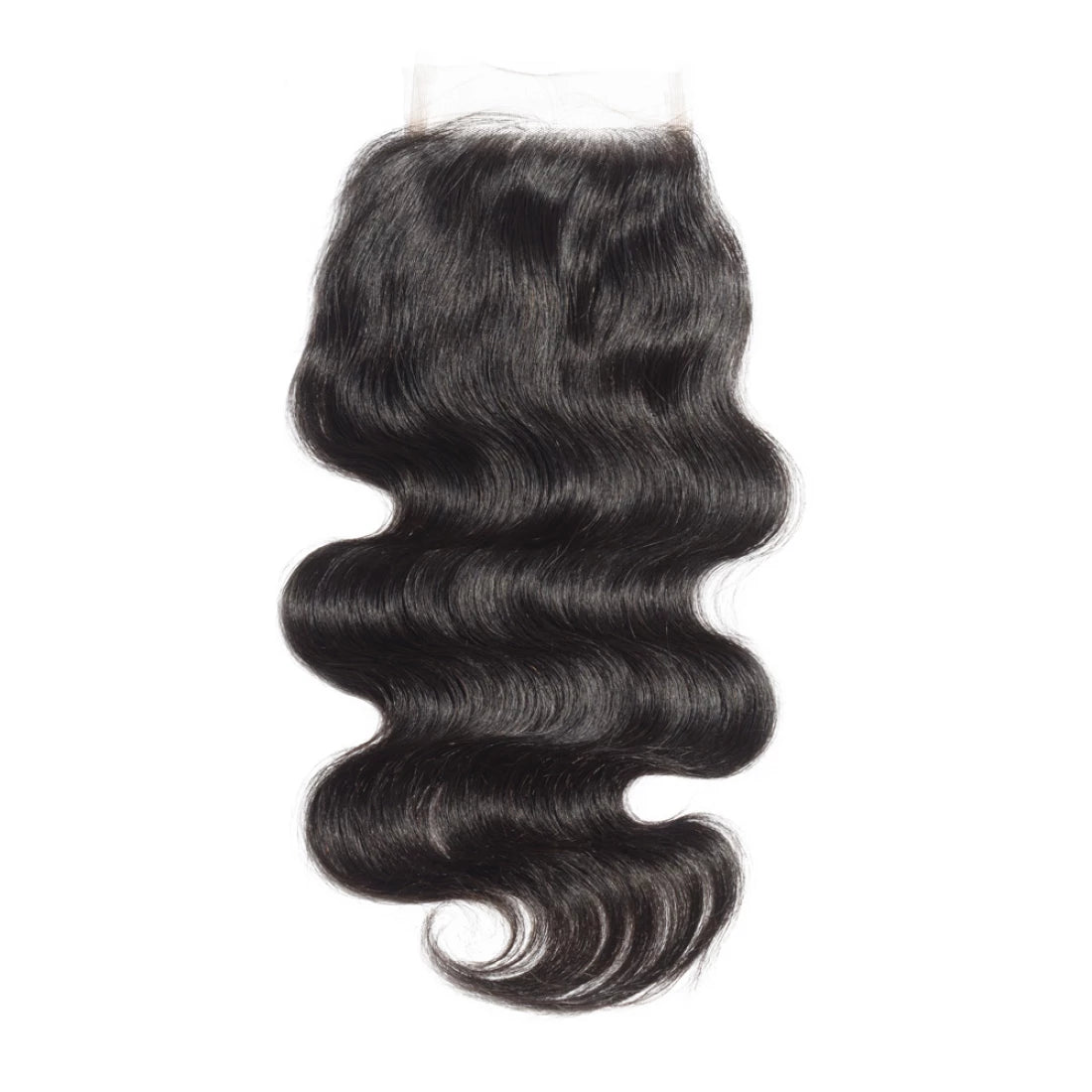 Body wave free parted closure