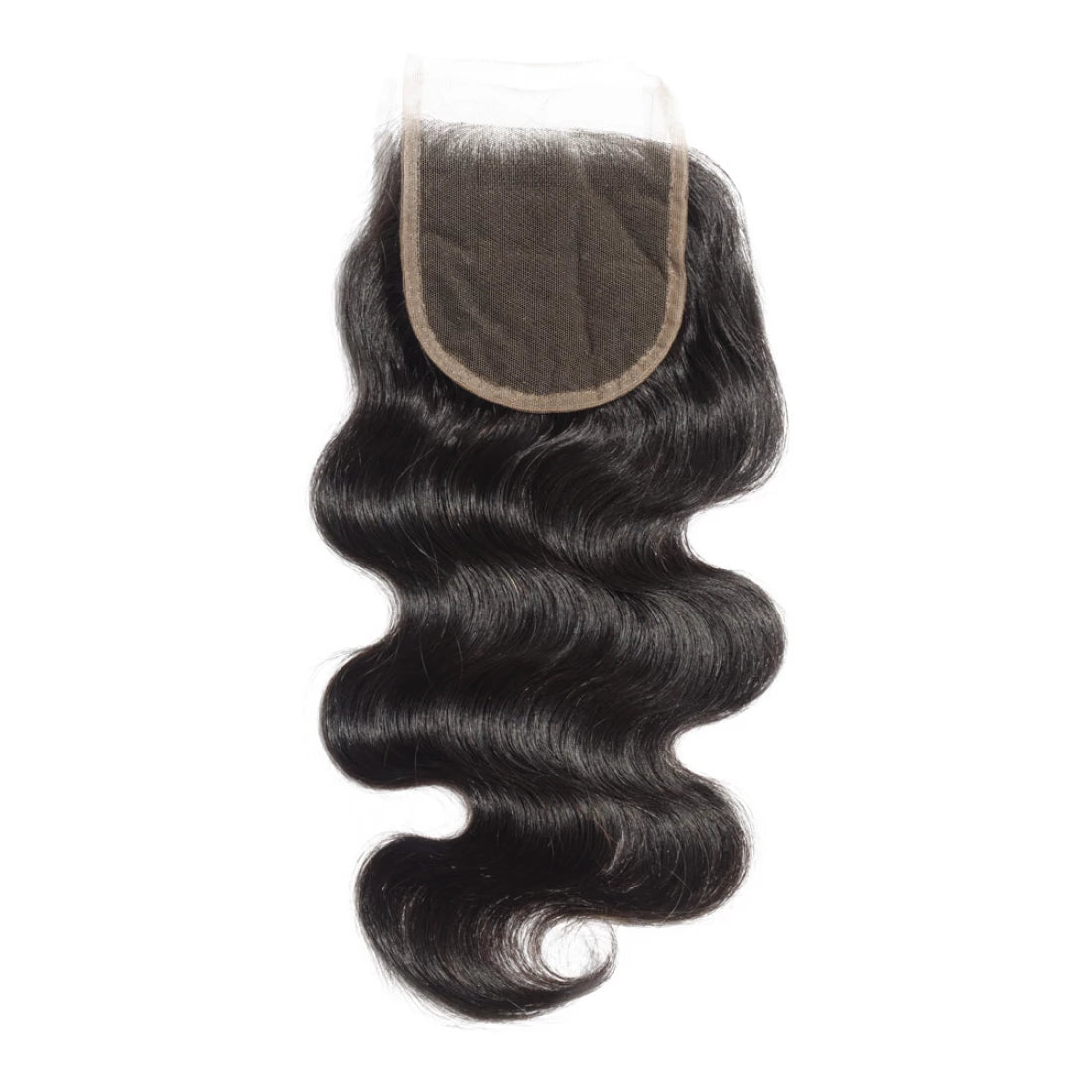 Body wave free parted closure